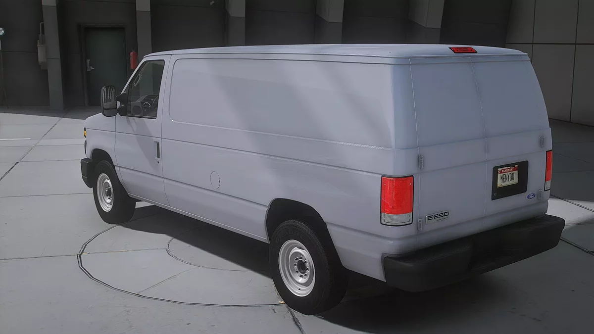 Фургон Ford E-250 для пасажирів та вантажу / GTA 5