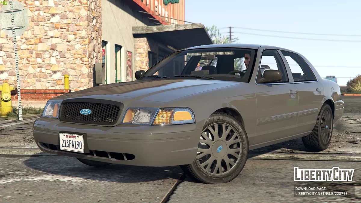 2011 Ford CVPI Без розпізнавання / GTA 5