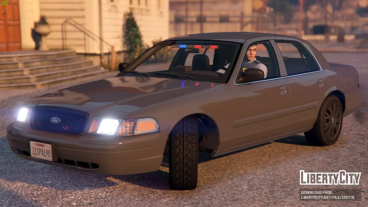 2011 Ford CVPI Без розпізнавання / GTA 5