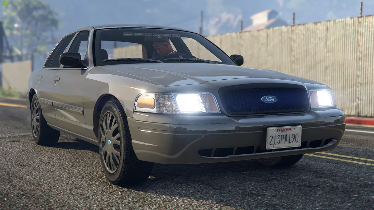 2011 Ford CVPI Без розпізнавання / GTA 5