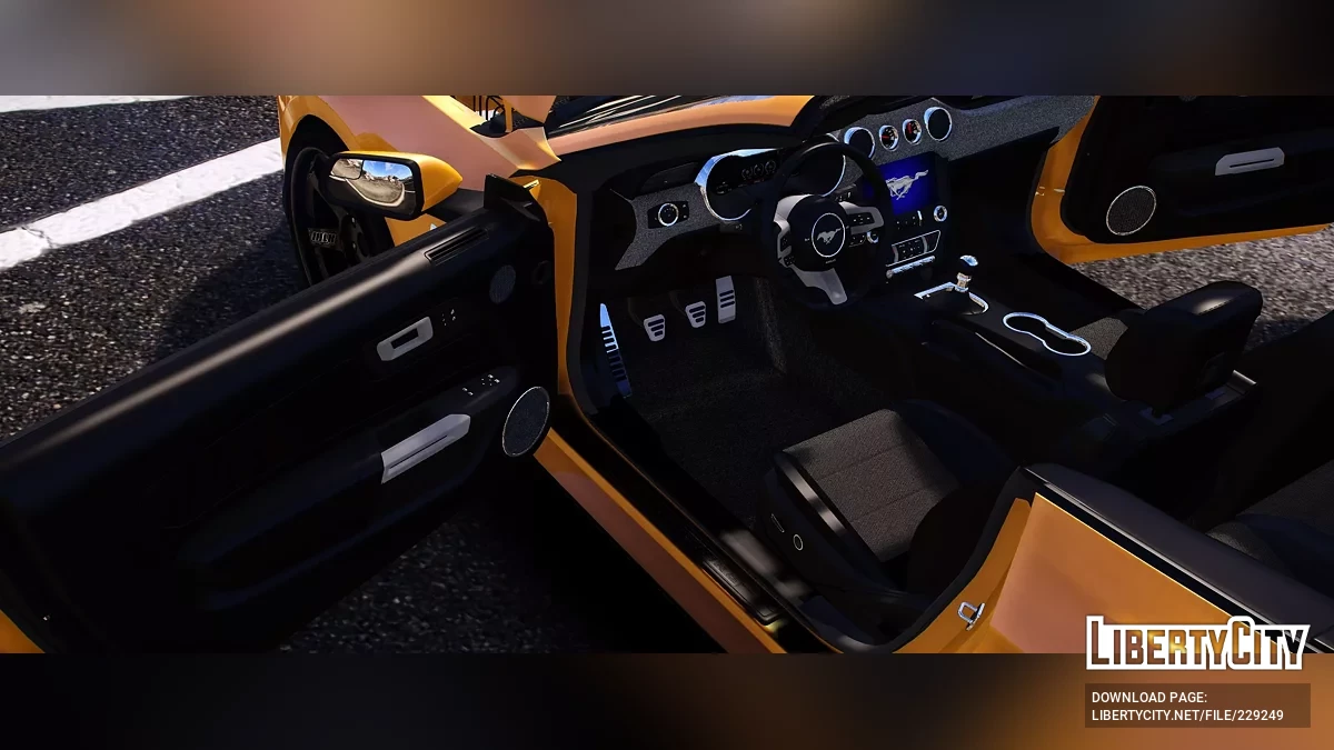 Ford Mustang GT Cabriolet 2019 v1.0 / GTA 5