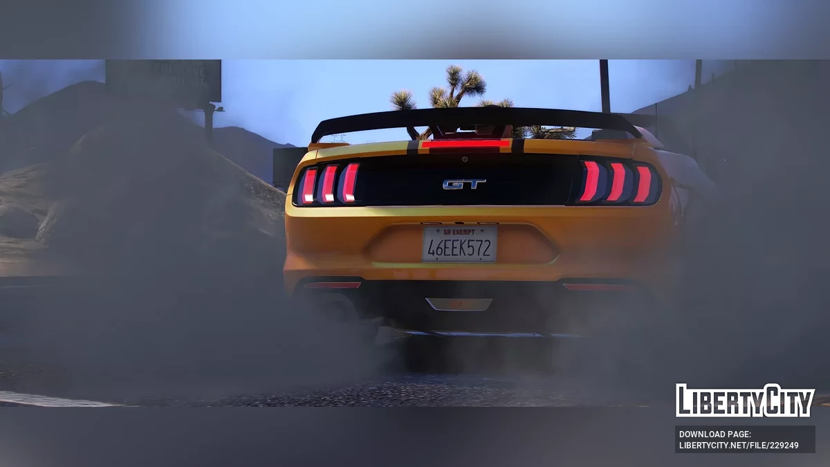 Ford Mustang GT Cabriolet 2019 v1.0 / GTA 5