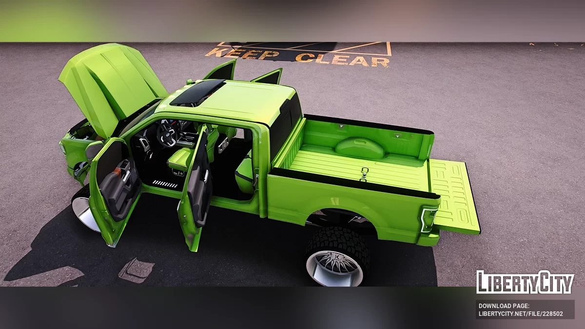 فورد F350 1SMG / جي تي أي 5