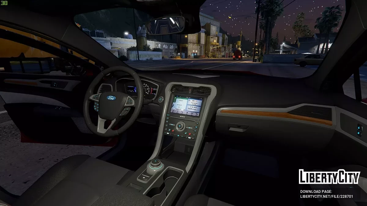 Ford Fusion 2018 Сток Цивільний / GTA 5