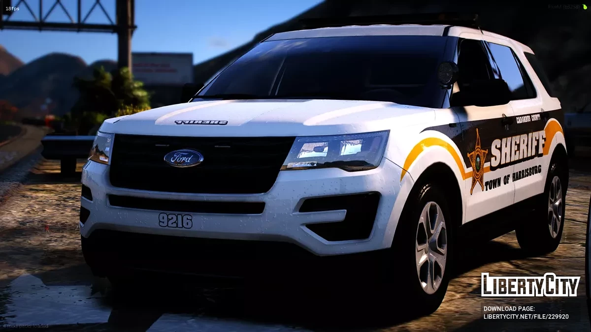 2018 Ford Explorer Поліцейський Інтерсептор / GTA 5