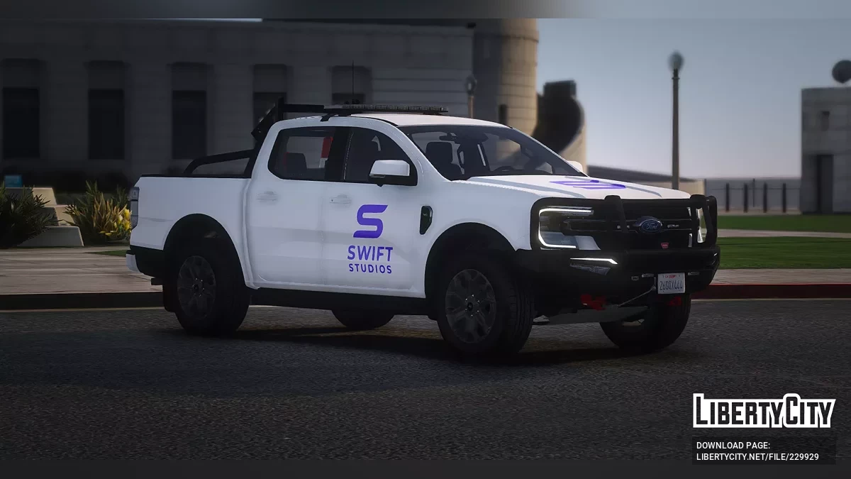 Ford Ranger 2023 — Управління рухом / GTA 5