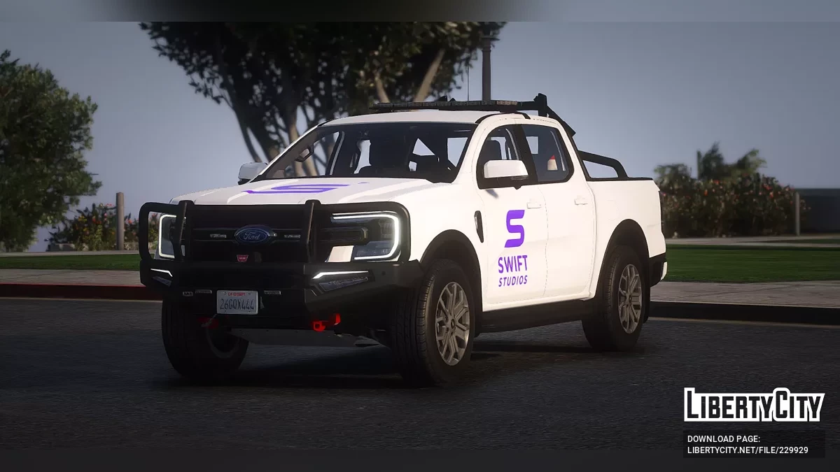 Ford Ranger 2023 — Управління рухом / GTA 5