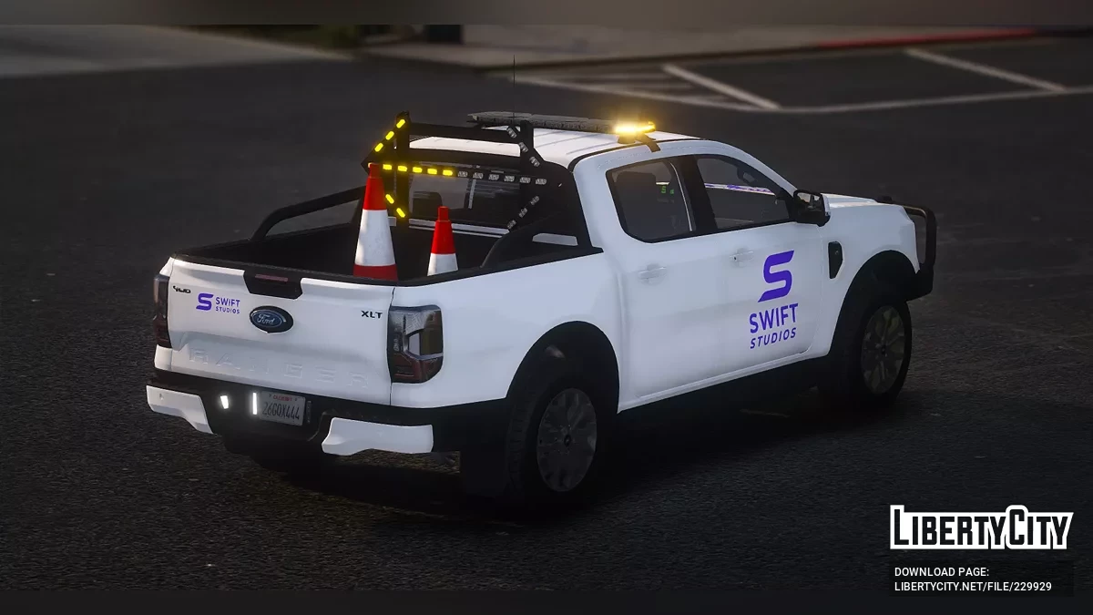 Ford Ranger 2023 — Управління рухом / GTA 5