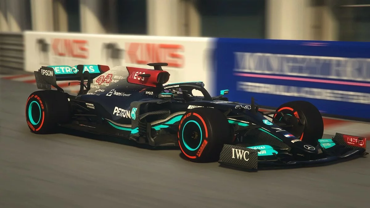W12 Mercedes-Benz Formule 1 F1 2021 v1.0 / GTA 5