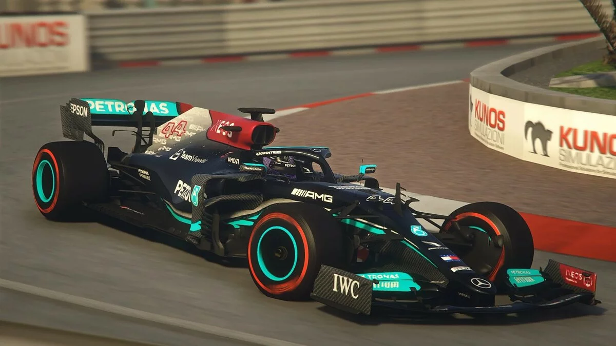 W12 Mercedes-Benz Formule 1 F1 2021 v1.0 / GTA 5