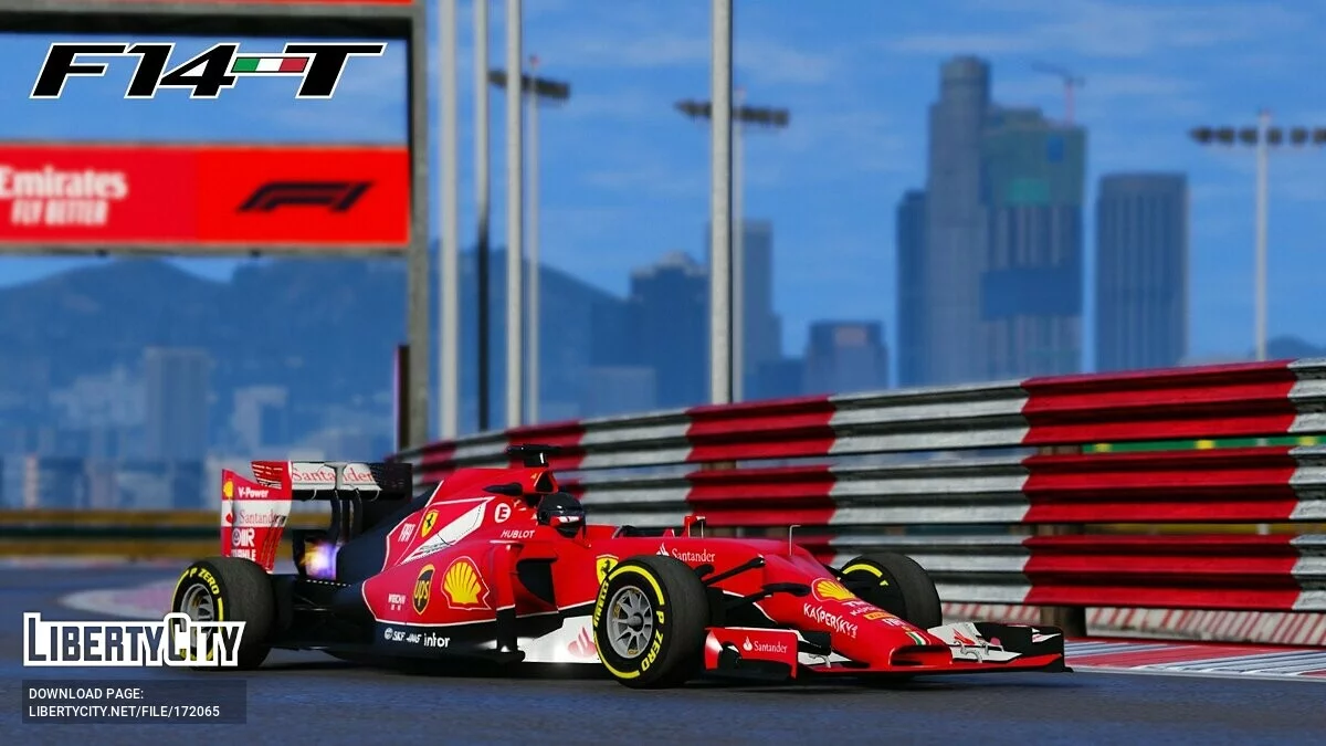 Ferrari F14T 2014 v1.0 / GTA 5