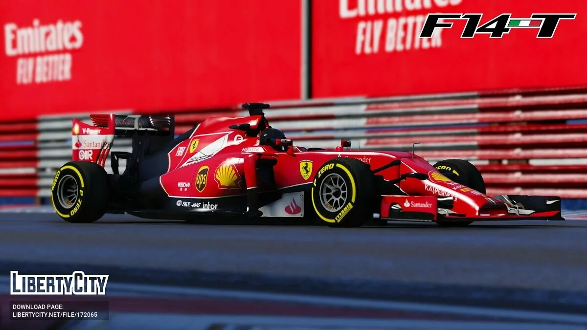 Ferrari F14T 2014 v1.0 / GTA 5