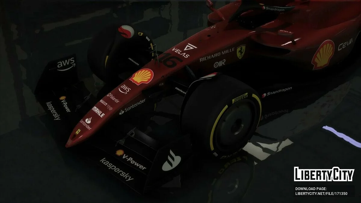 2022 Ferrari F1-75 v1.0 / GTA 5