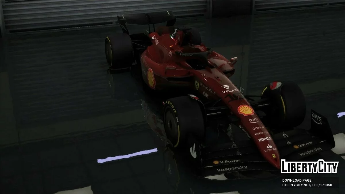 2022 Ferrari F1-75 v1.0 / GTA 5