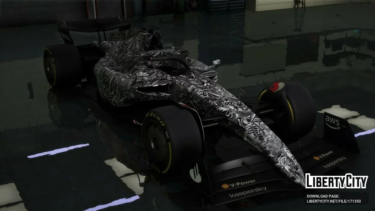 2022 Ferrari F1-75 v1.0 / GTA 5