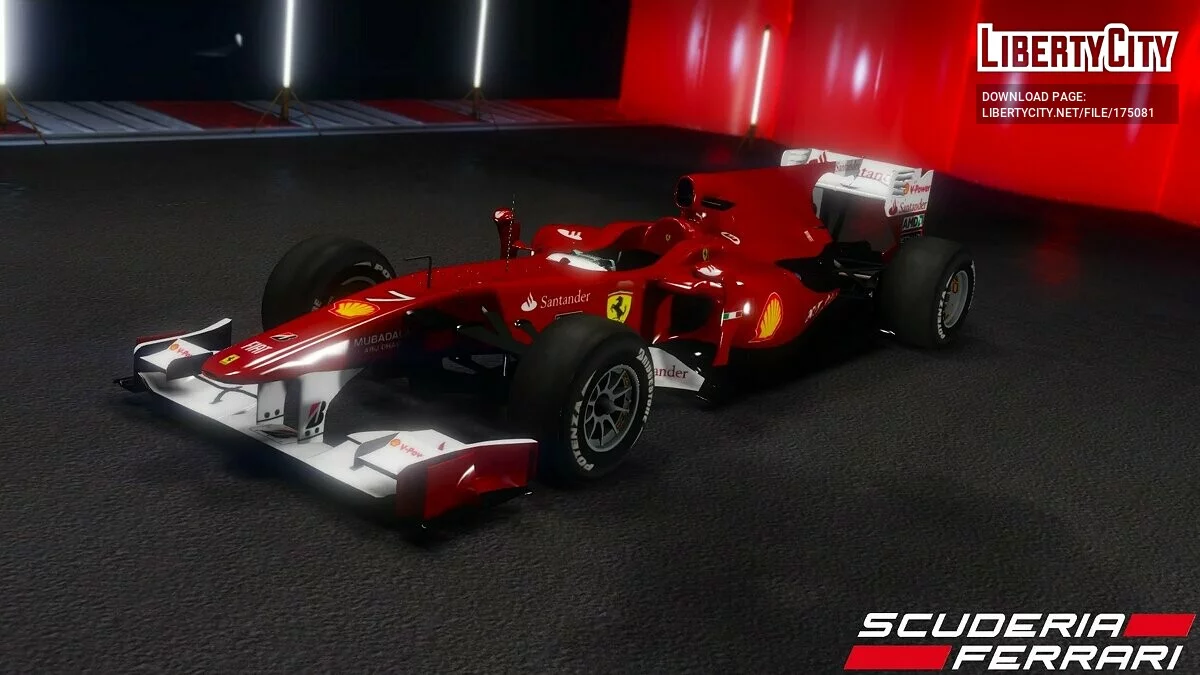 2010 Ferrari F10 v1.0 / GTA 5