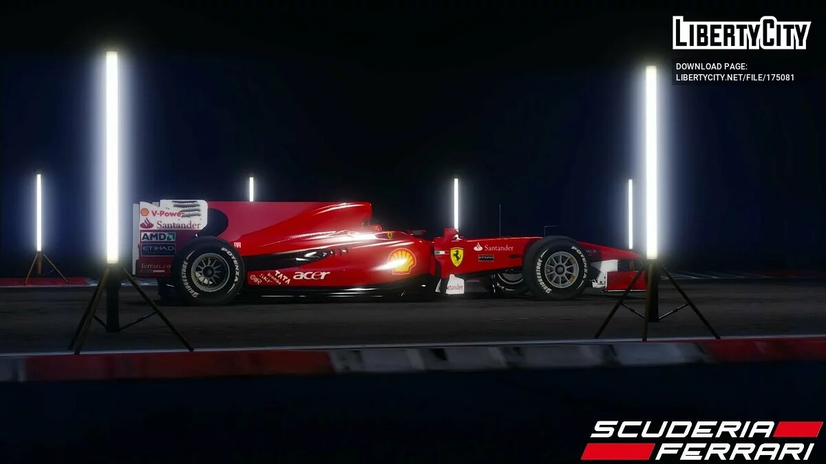 2010 Ferrari F10 v1.0 / GTA 5