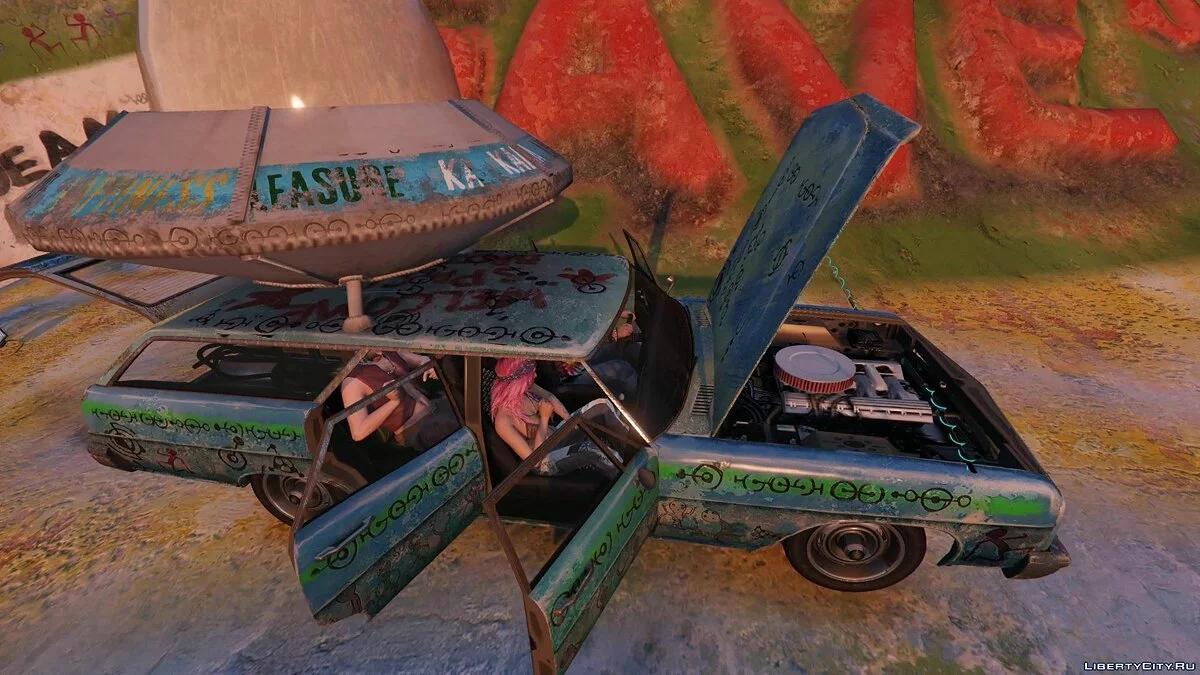 Coche de Campamento Hippie [Add-on] / GTA 5