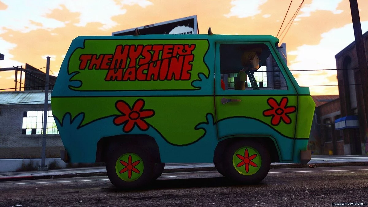The Mystery Machine [ADDON-REPLACE] 1.0 / GTA 5