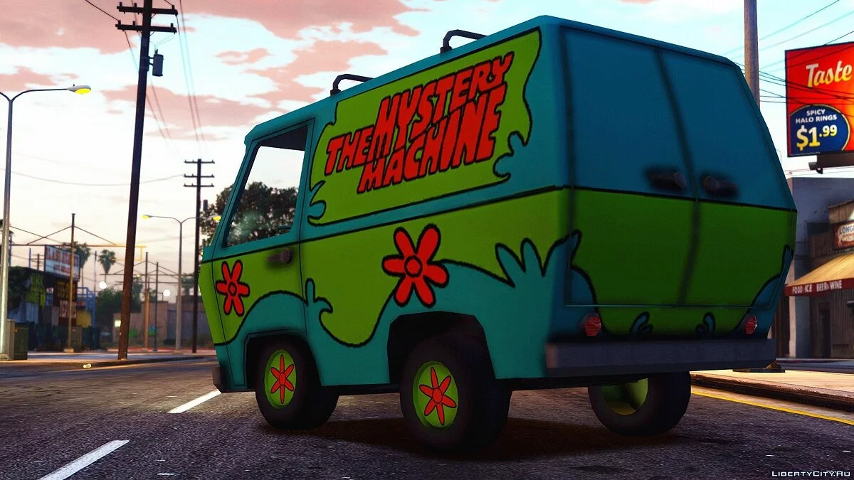The Mystery Machine [ADDON-REPLACE] 1.0 / GTA 5