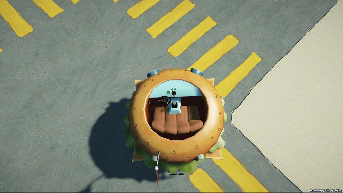 Spongebob's Burger Mobile [Add-On | Unlocked] 1.0 / GTA 5