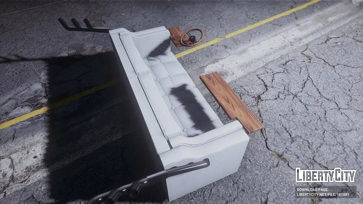 飞轮沙发至尊 [附加 | LOD] 1.1 / GTA 5