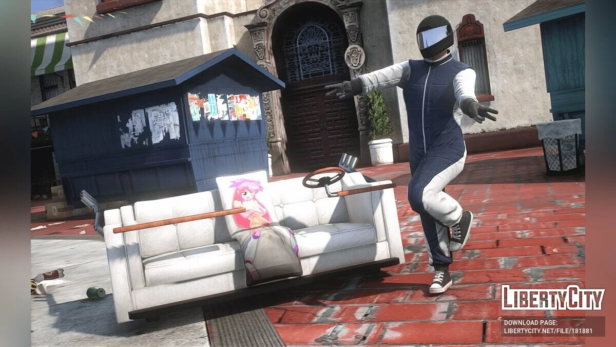 飞轮沙发至尊 [附加 | LOD] 1.1 / GTA 5