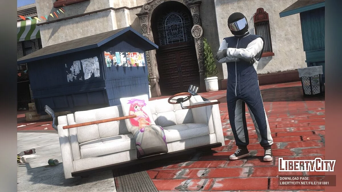 飞轮沙发至尊 [附加 | LOD] 1.1 / GTA 5