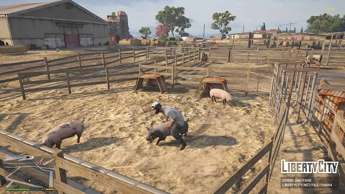 Motorcycle in the form of a pig / GTA 5