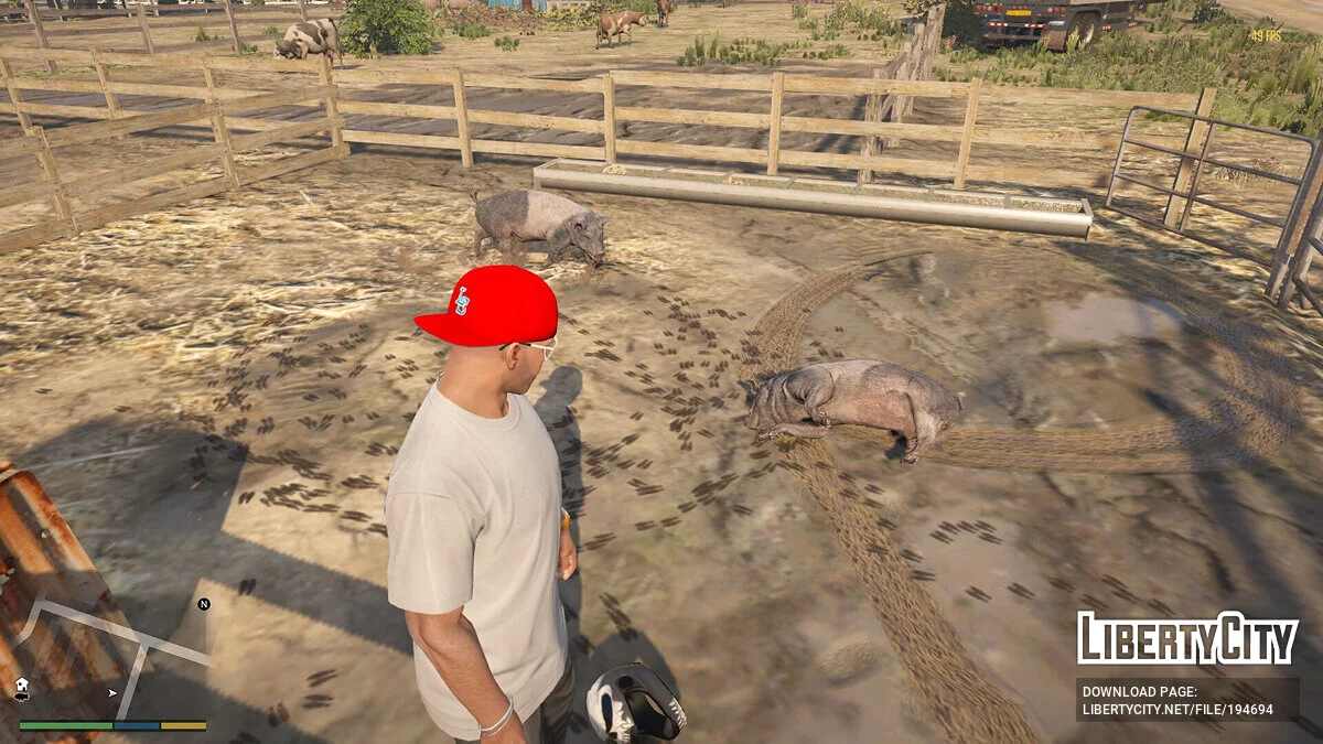 Motorcycle in the form of a pig / GTA 5