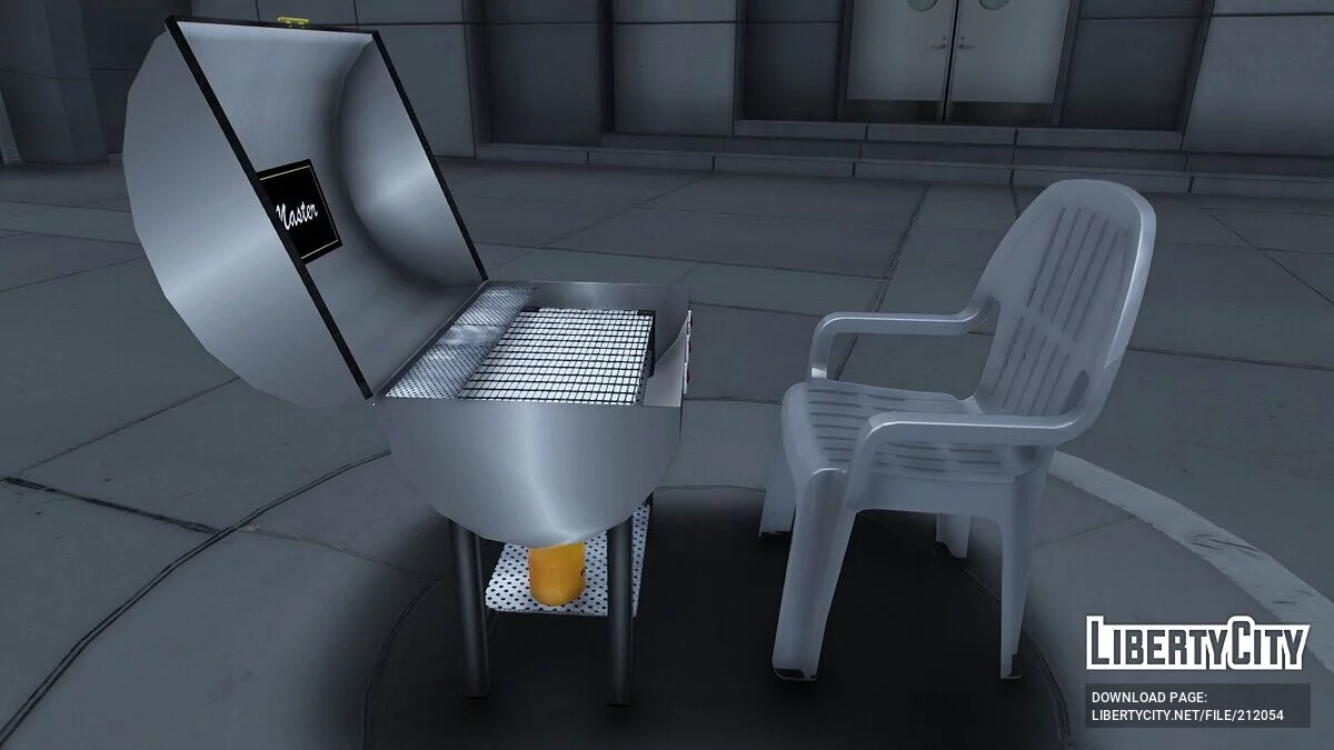 Gas BBQ Cooker / GTA 5
