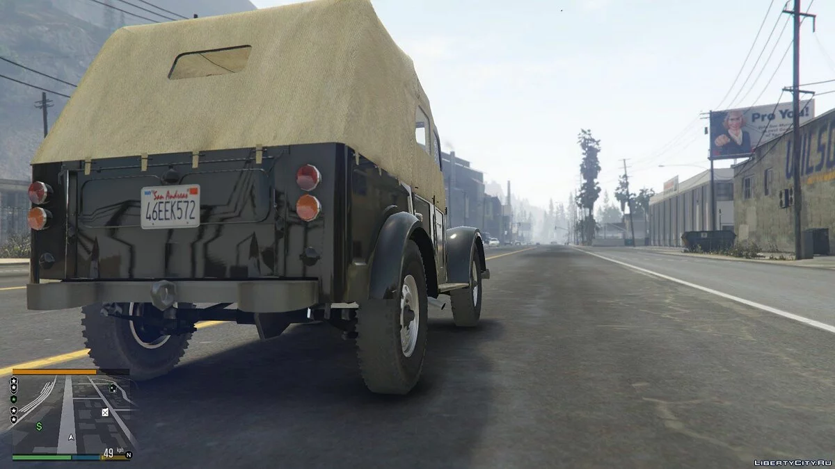 Gaz 69 Addon 1.0 / GTA 5