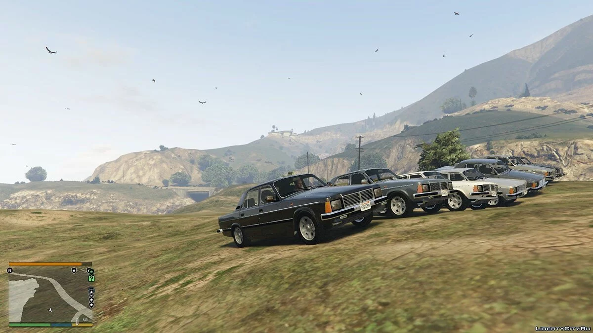 Gaz 3102 add on 1.01 / GTA 5