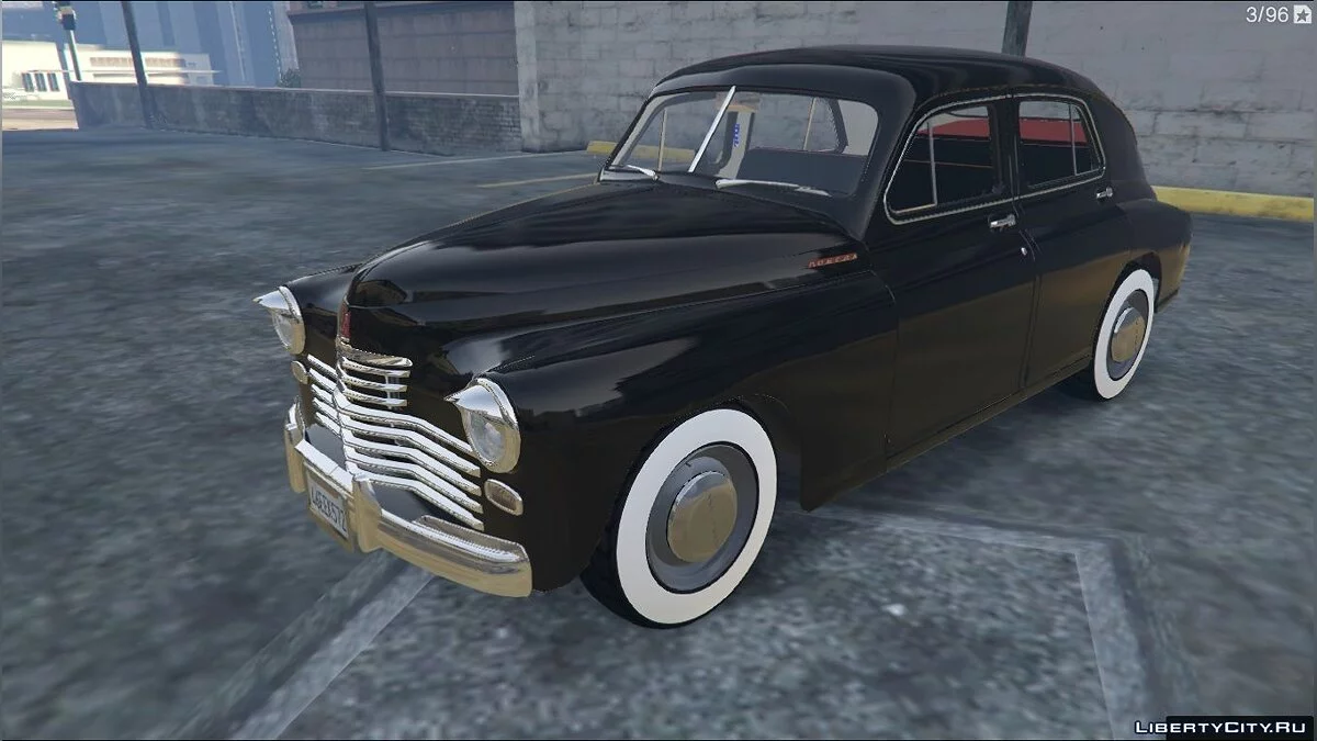 GAZ-M20 POBEDA+ТЮНІНГ(AKROM) / GTA 5