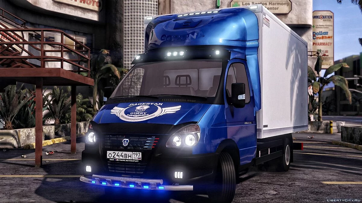 Gazelle 2705-408-2 Thermo Body Long Vehicle / GTA 5