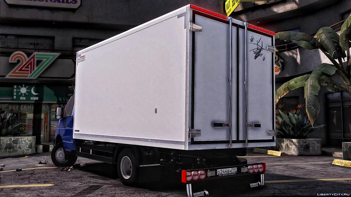 Gazelle 2705-408-2 Thermo Body Long Vehicle / GTA 5