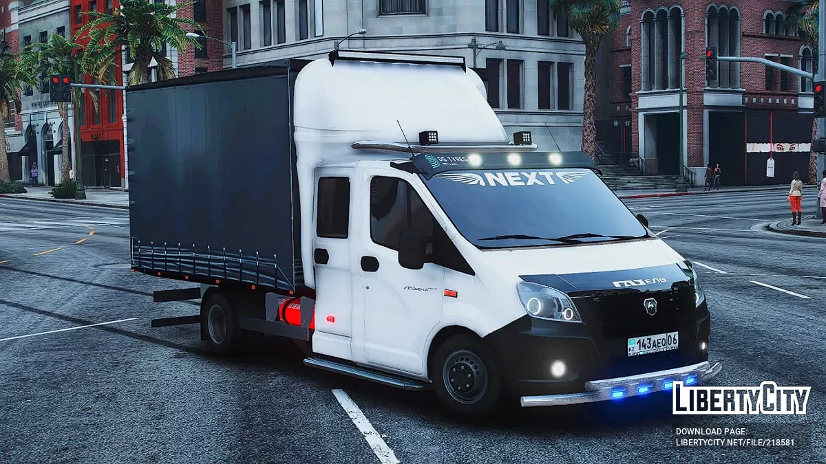 GAZelle Next Çift Kabinli Tarım Aracı / GTA 5