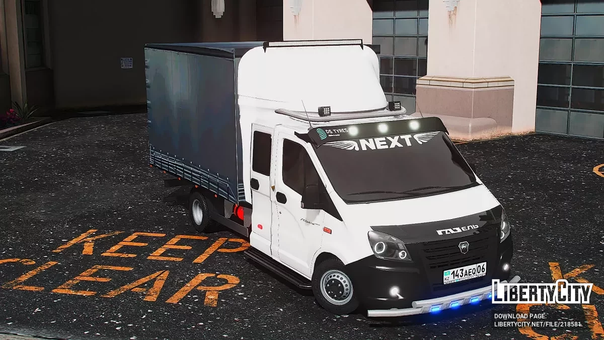 GAZelle Next Çift Kabinli Tarım Aracı / GTA 5