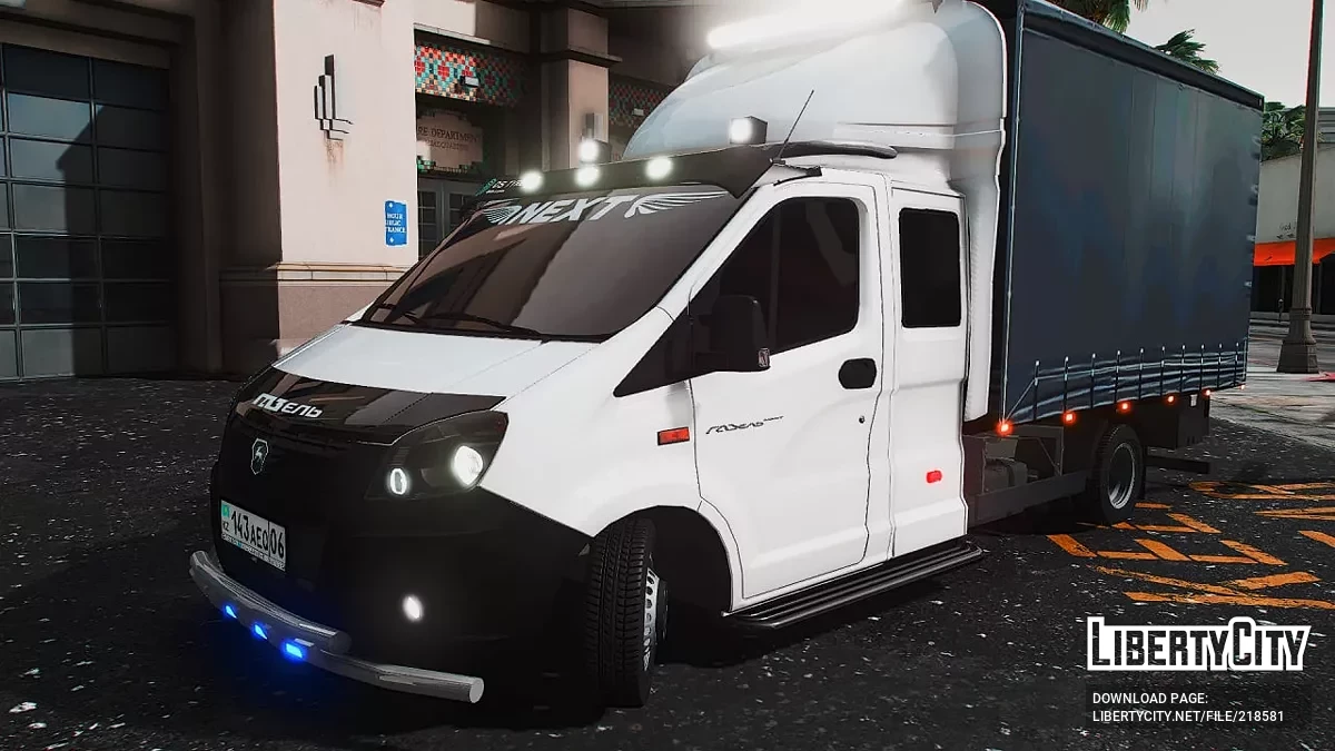 GAZelle Next Çift Kabinli Tarım Aracı / GTA 5