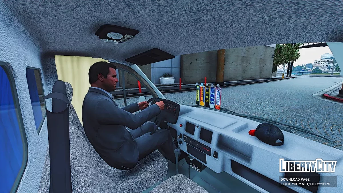 ГАЗель 2001 року з тентом / GTA 5