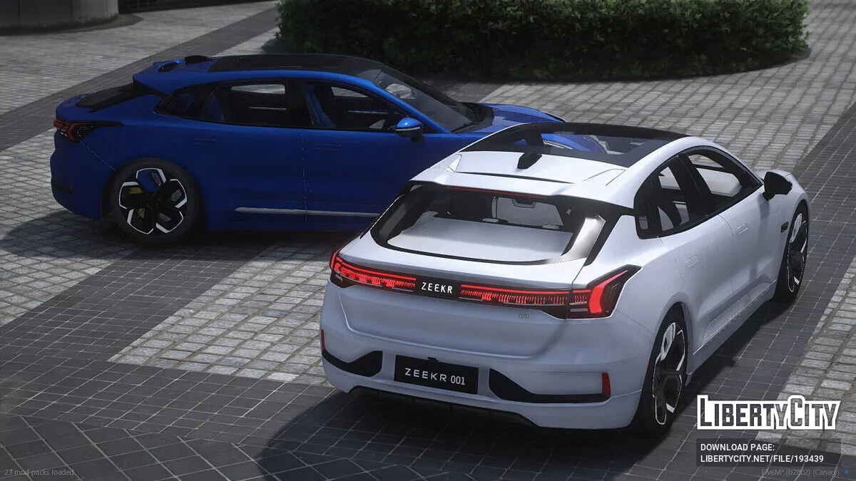 2023 Geely ZEEKR 001 EV v1.1 / GTA 5