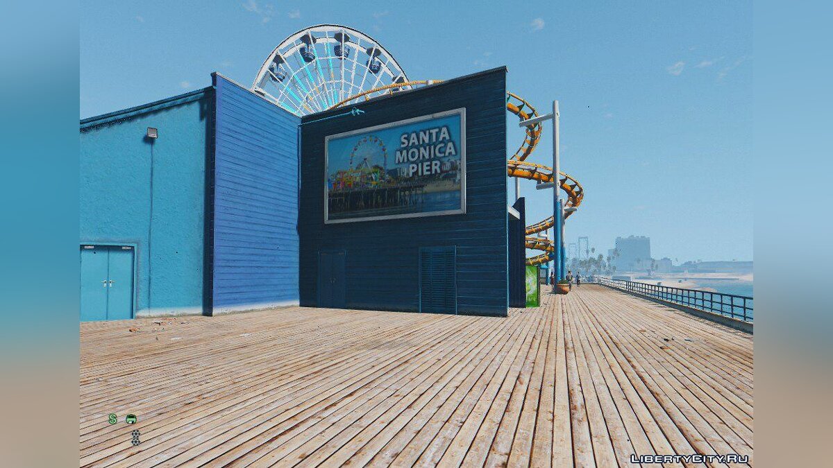O Pier do GTA 5 na vida REAL! 😱 #Santamonica #Santamonicapier #gta5 #