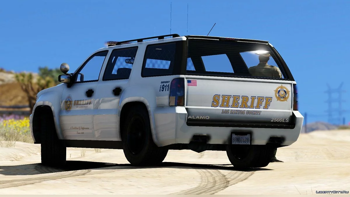 Sheriff Declasse Alamo | LSSD | All White - New White Sheriff SUV / GTA 5