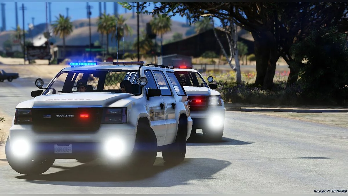Sheriff Declasse Alamo | LSSD | All White - New White Sheriff SUV / GTA 5