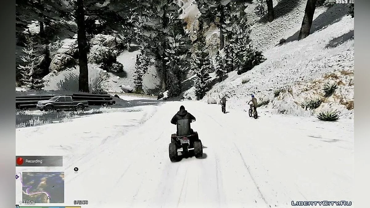 Зима в GTA 5 (Автоустановка / Усе в одному) v1.0 / GTA 5