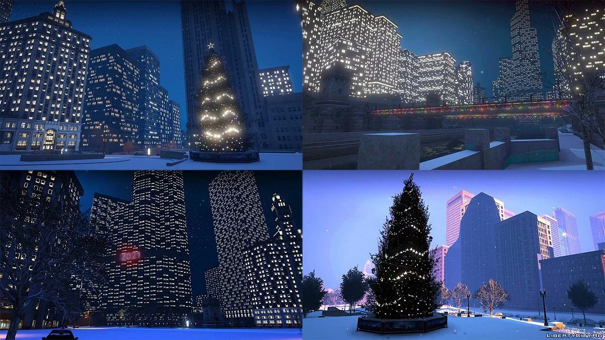 Редагування Вітряного Міста та Різдвяна Версія Вітряного Міста / GTA 5
