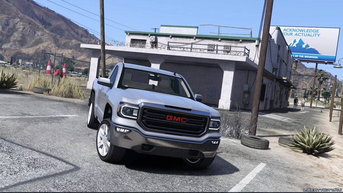 GMC Sierra 2018 single cab [Unlocked] 0.1 Beta / GTA 5