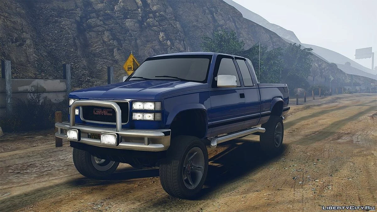GMC Sierra 1500 Custom 1997 [Add-On | Extras | Desbloqueado] 0.1 / GTA 5