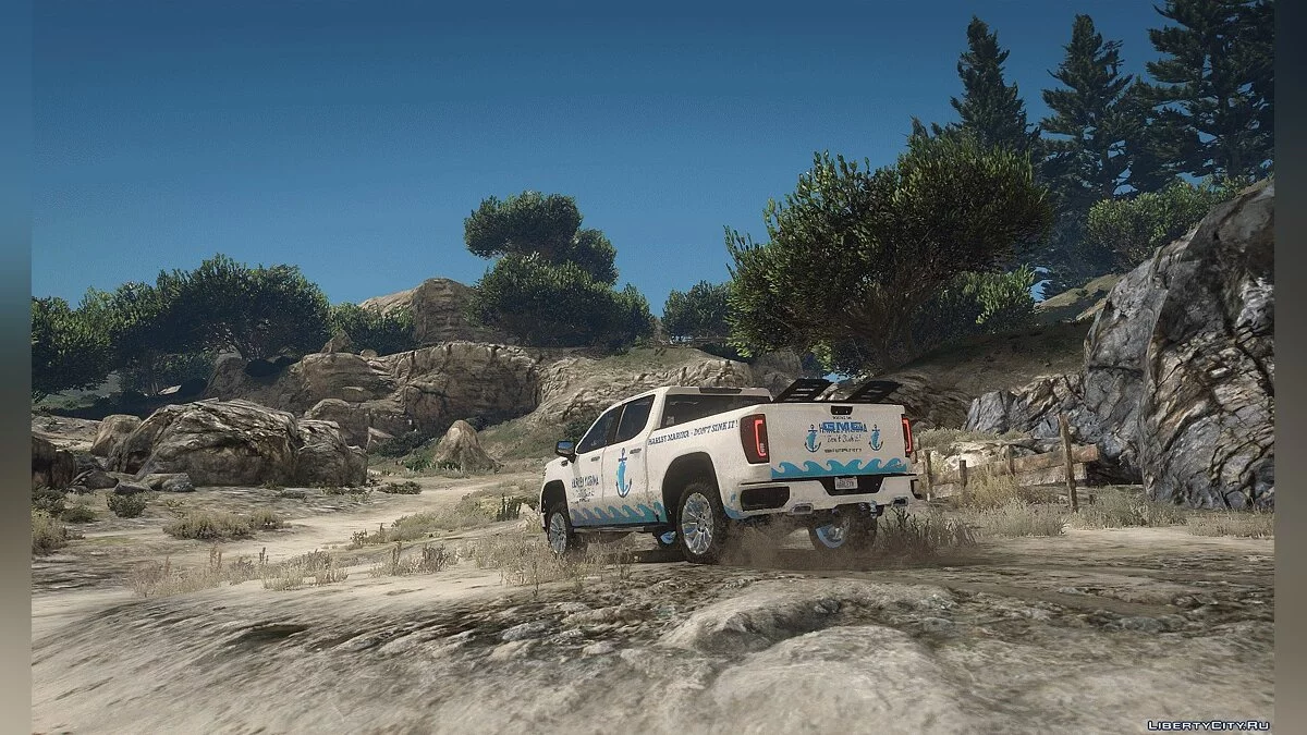 GMC Sierra AT4 2019 [Add-on | FiveM | Plantilla | 21 Liveries] 1.0 / GTA 5