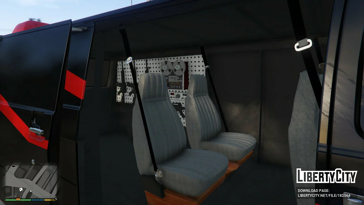 GMC Vandura 83 A-TEAM面包车 [附加] 0.6 / GTA 5